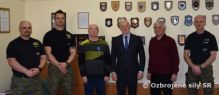 Na Vojenskej polcii sa uskutonilo stretnutie s  vojenskm novinrom plukovnkom v.v. Jozefom iakom