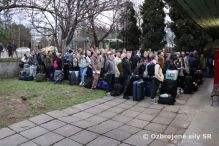 Zaatie zkladnho vojenskho vcviku v Martine