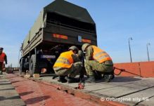 Vcvik v preprave vojsk po eleznici prslunkov 20. prporu logistiky a 67. roty podpory velenia velitestva 2. mechanizovanej brigdy Preov