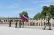 Slvnostn rozlka s prslunkmi Ozbrojench sl Slovenskej republiky vysielanmi do opercie UNFICYP