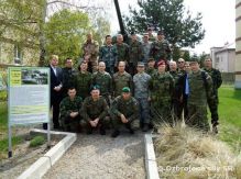 Velitestvo brigdy pocten vzcnou nvtevou