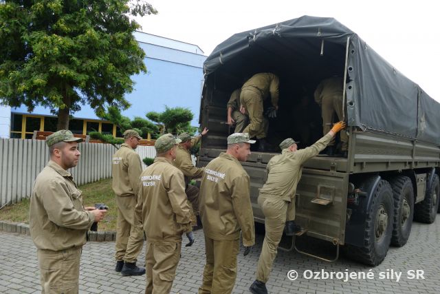 Vojaci pomáhali v Prešove