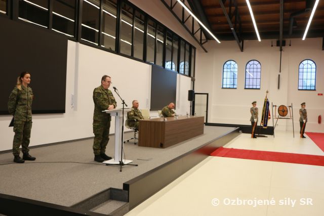 Slávnostné zhromaždenie Generálneho štábu OS SR ku Dňu boja za slobodu a demokraciu