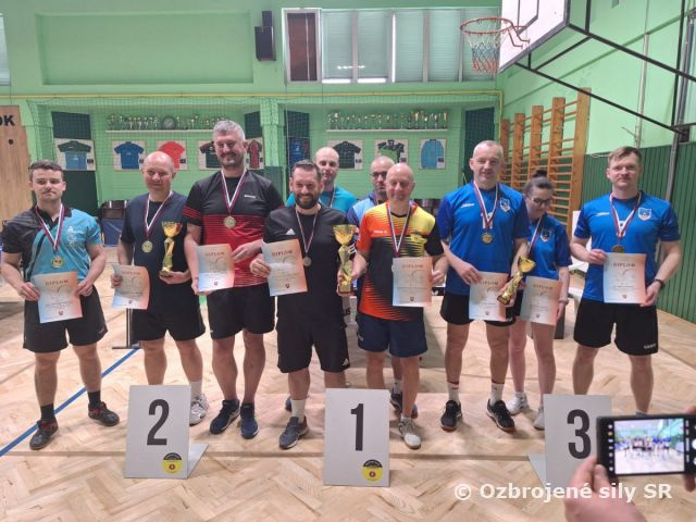 Majstrovstvá OS SR v stolnom tenise 2025 – „majstri“ 